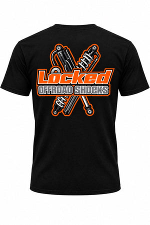 Locked Logo Shirt Apparel Locked Offroad Shocks 