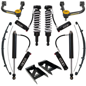 Stage 4 Suspension System – 2005–2023 Toyota Tacoma (2-3” Lift) Coilovers Locked Offroad Shocks 