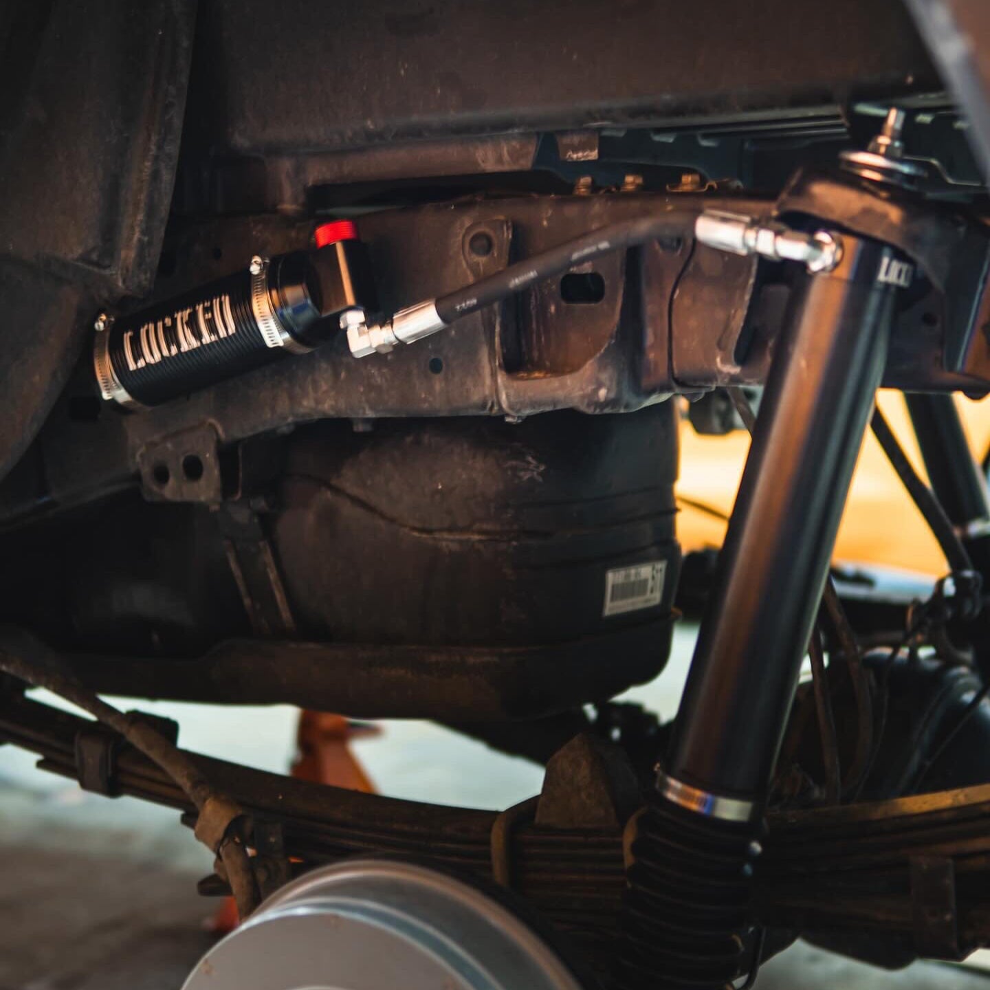 Offside Rear Shocker High-Performance Offroad Suspension | Locked Offroad – Locked Offroad ...